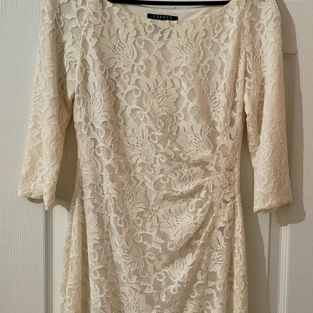 Ralph Lauren Lace Cocktail Dress